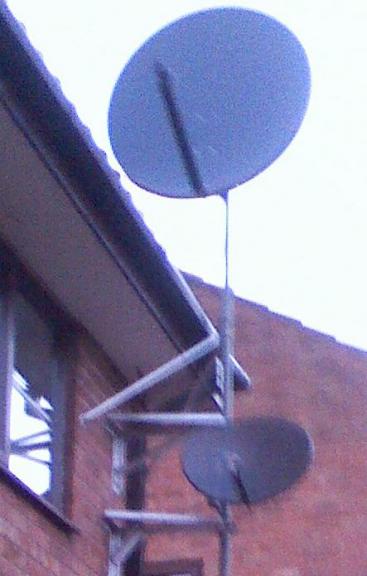 Mororised Triax 1-1 & motorised sky dish