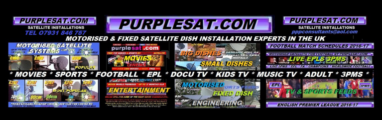 PURPLESAT,COM MOTORIZED SATELLITE SYSTEMS LARGE & SMALL