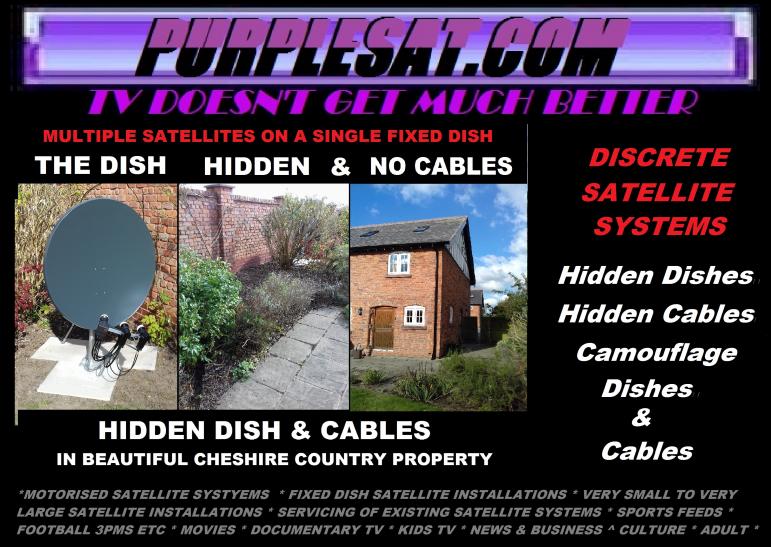 PURPLESAT Fixed Satellite dish Options