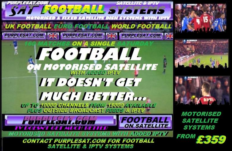 FOOTBALL ON SATELLITE - PURPLESAT FOOTBALL ON SATELLITE - PURPLESAT