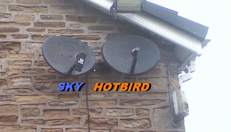 Sky/Freesat & Hotbird on sky dishes